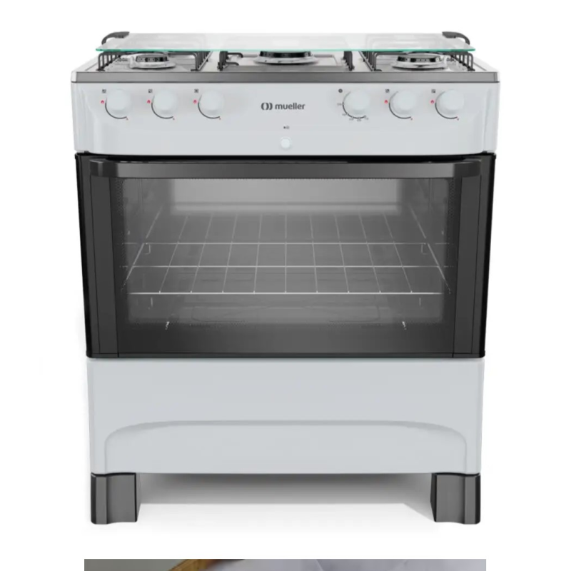 Fogão 5 bocas mesa inox mfi5bb5qbr