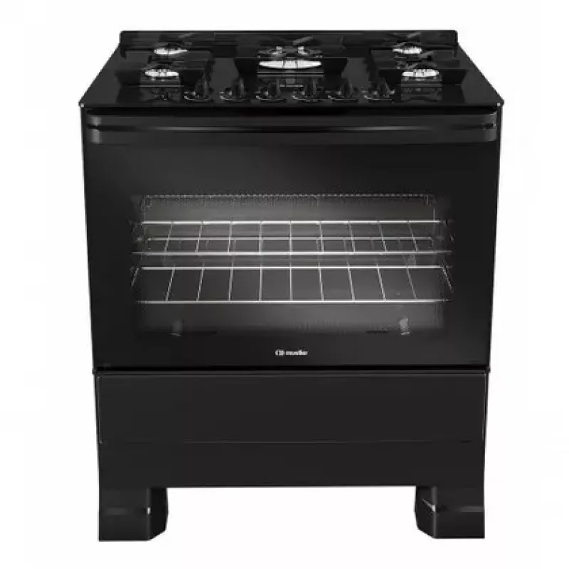 Fogão 5 bocas mesa vidro mfv5bf5qptf