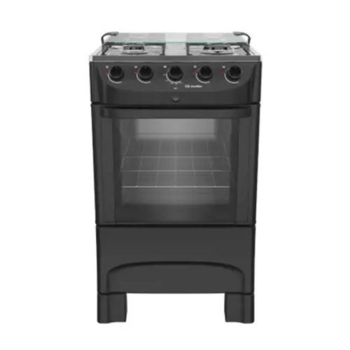 Fogão 4 bocas mesa inox mfi4bb4qpt