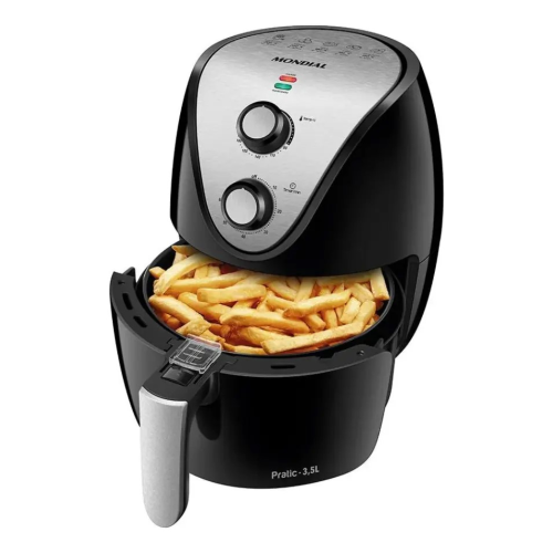 Fritadeira air fryer 1500w 3,5l family iv af30i preta