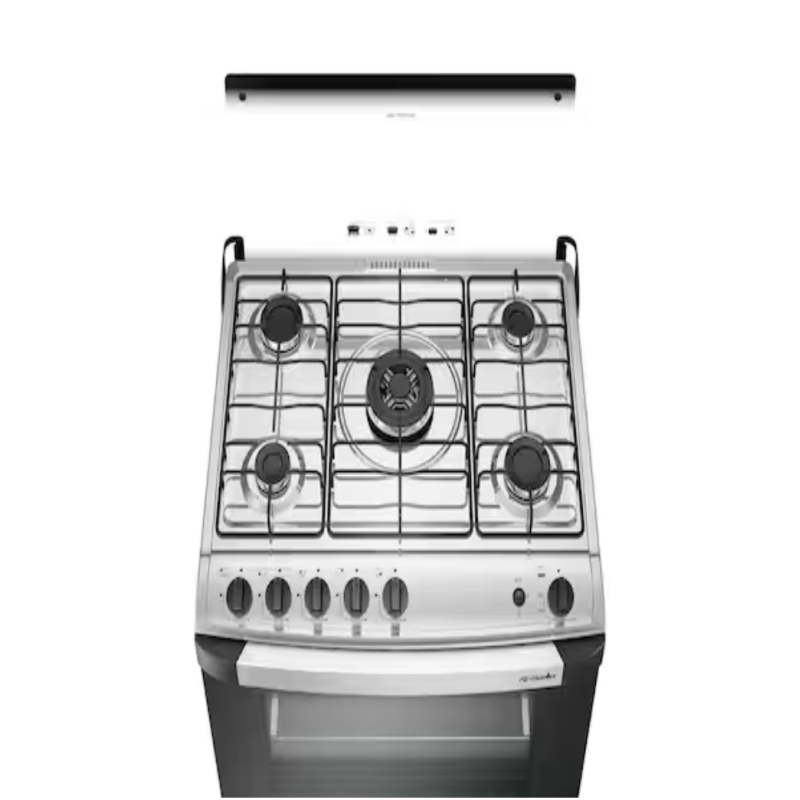 Fogão 5 bocas mesa inox decoratog35qpt
