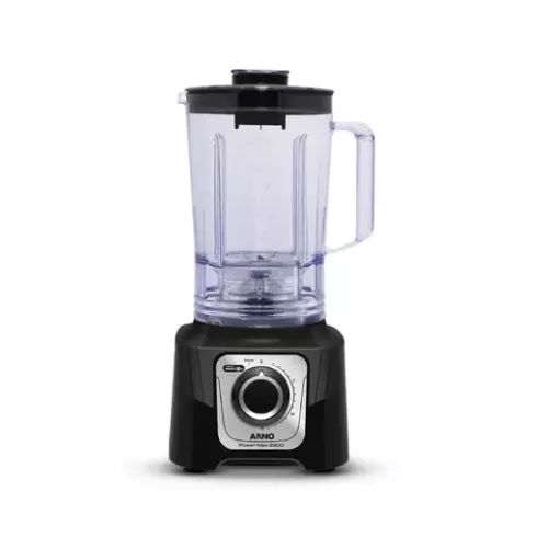 Liquidificador 15 velocidades 2200w power max  preto