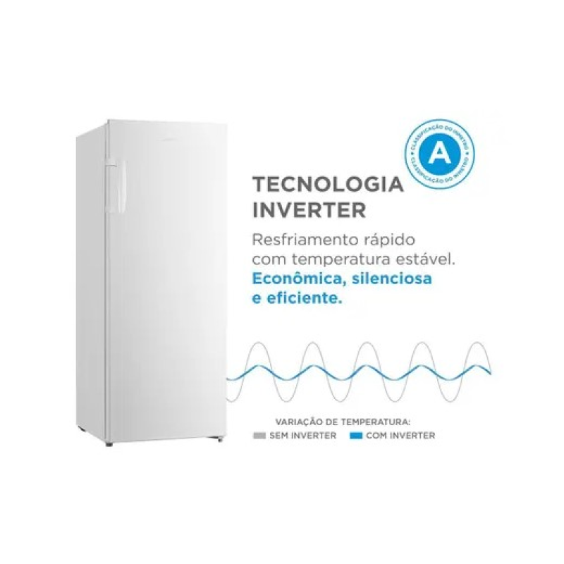 Freezer vertical 1 porta 196 litros mdru276fza013