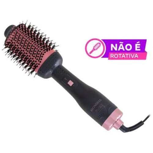 Escova secadora 1300w es14 argan rose